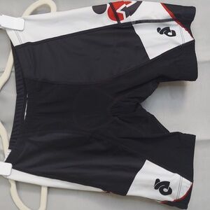 Champ-Sys Sports Shorts,‎ Size Small, Custom Design, Padded Biking, Triatholon